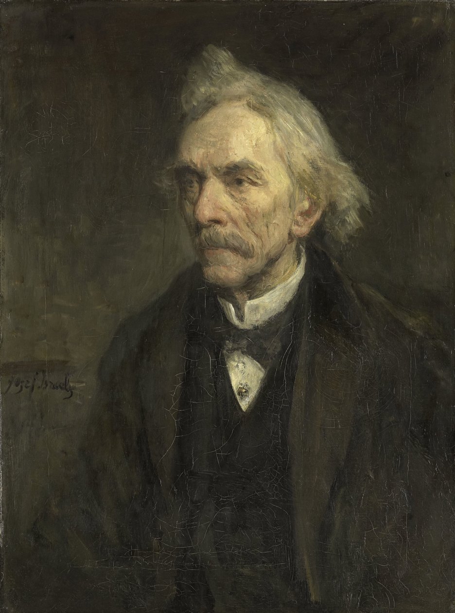 Louis Jacques Veltman (1817-1907), attore da Jozef Israëls