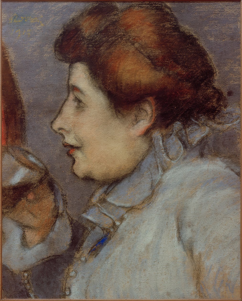 Donna con Bicchiere da József Rippl Rónai