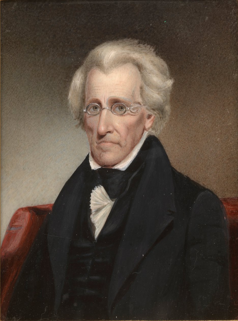 Ritratto di Andrew Jackson (1767-1845) da Jr. James Tooley