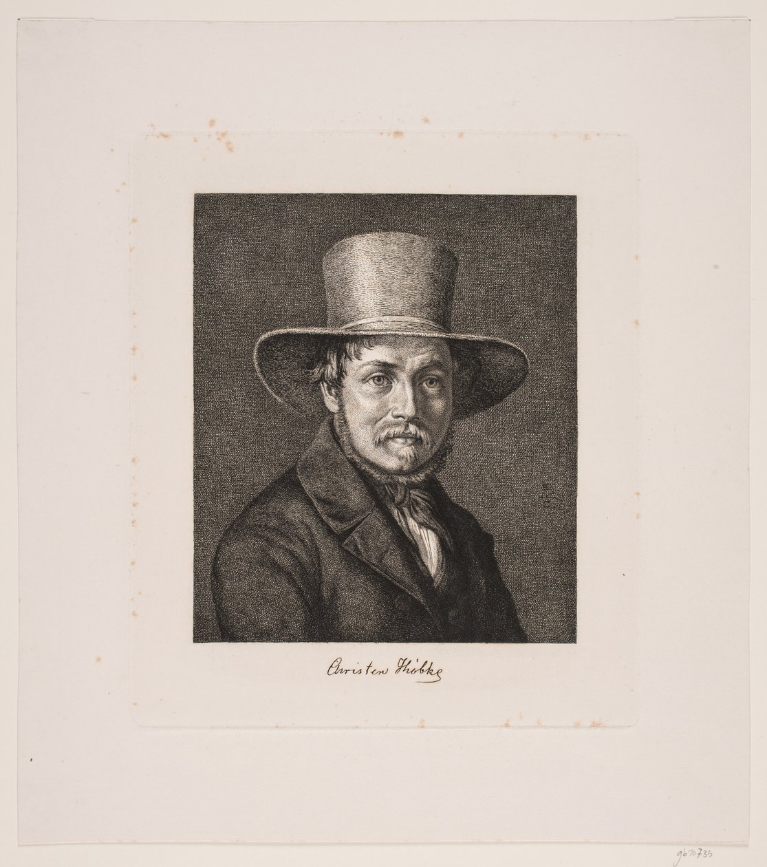 Christen Købke da Jørgen Roed