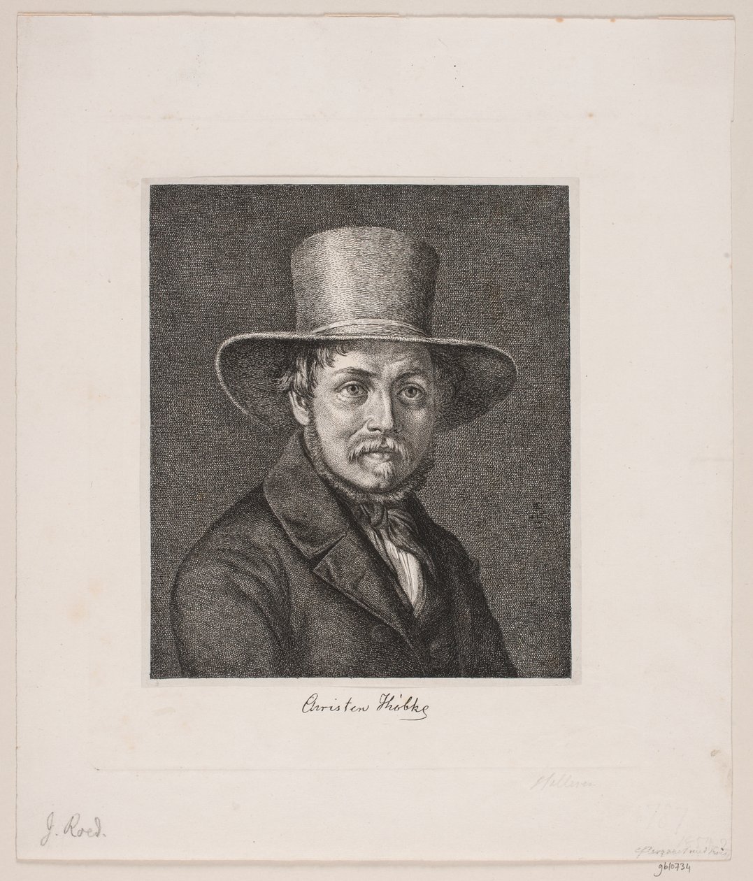 Christen Købke da Jørgen Roed