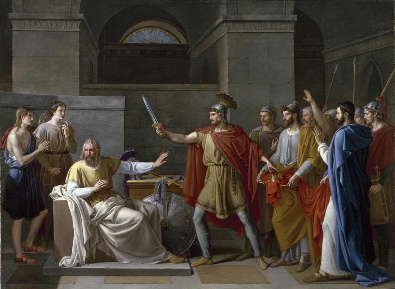 Wamba rinuncia alla corona da Juan Antonio de Ribera