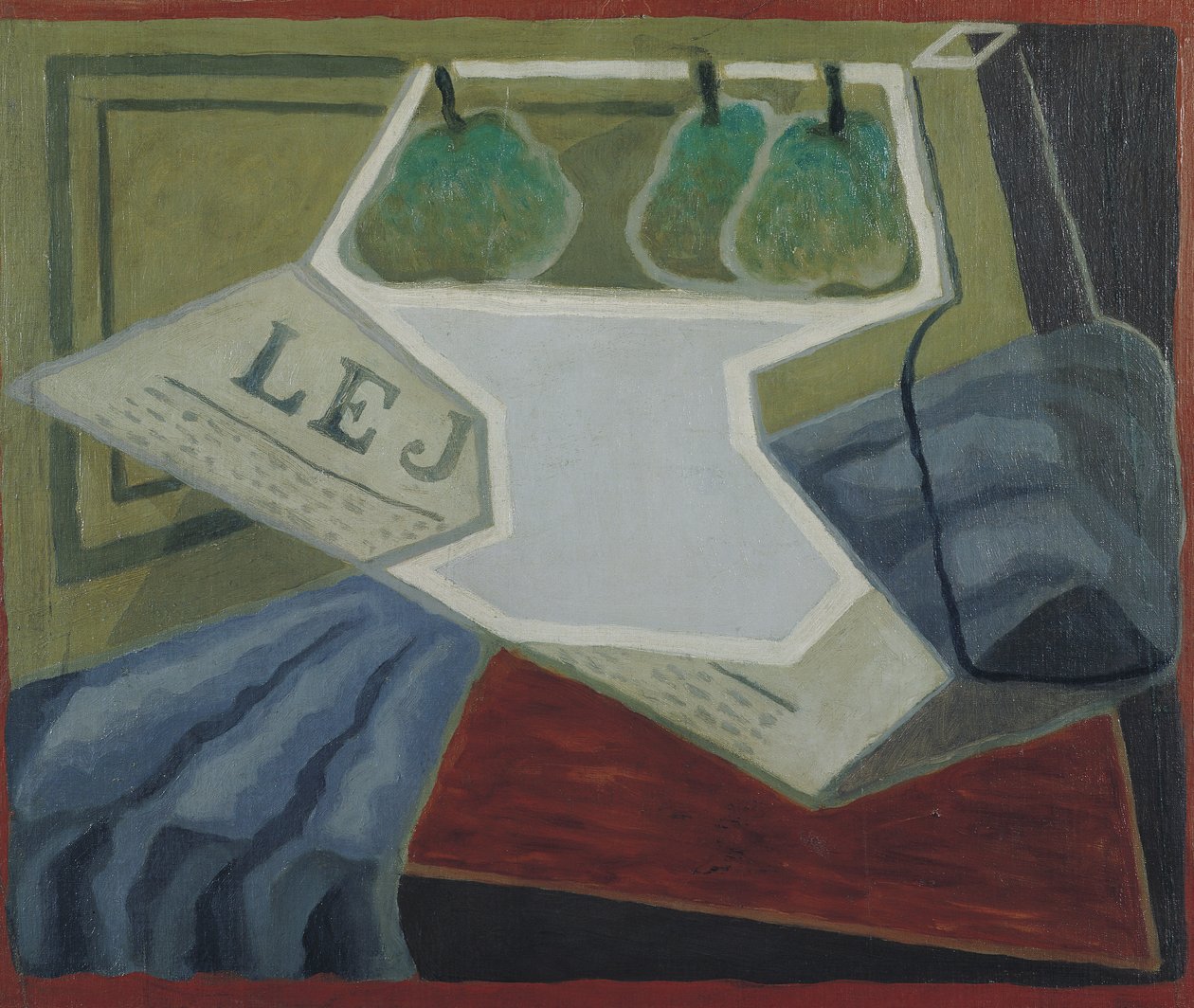 La Ciotola di Frutta, 1925-27 da Juan Gris