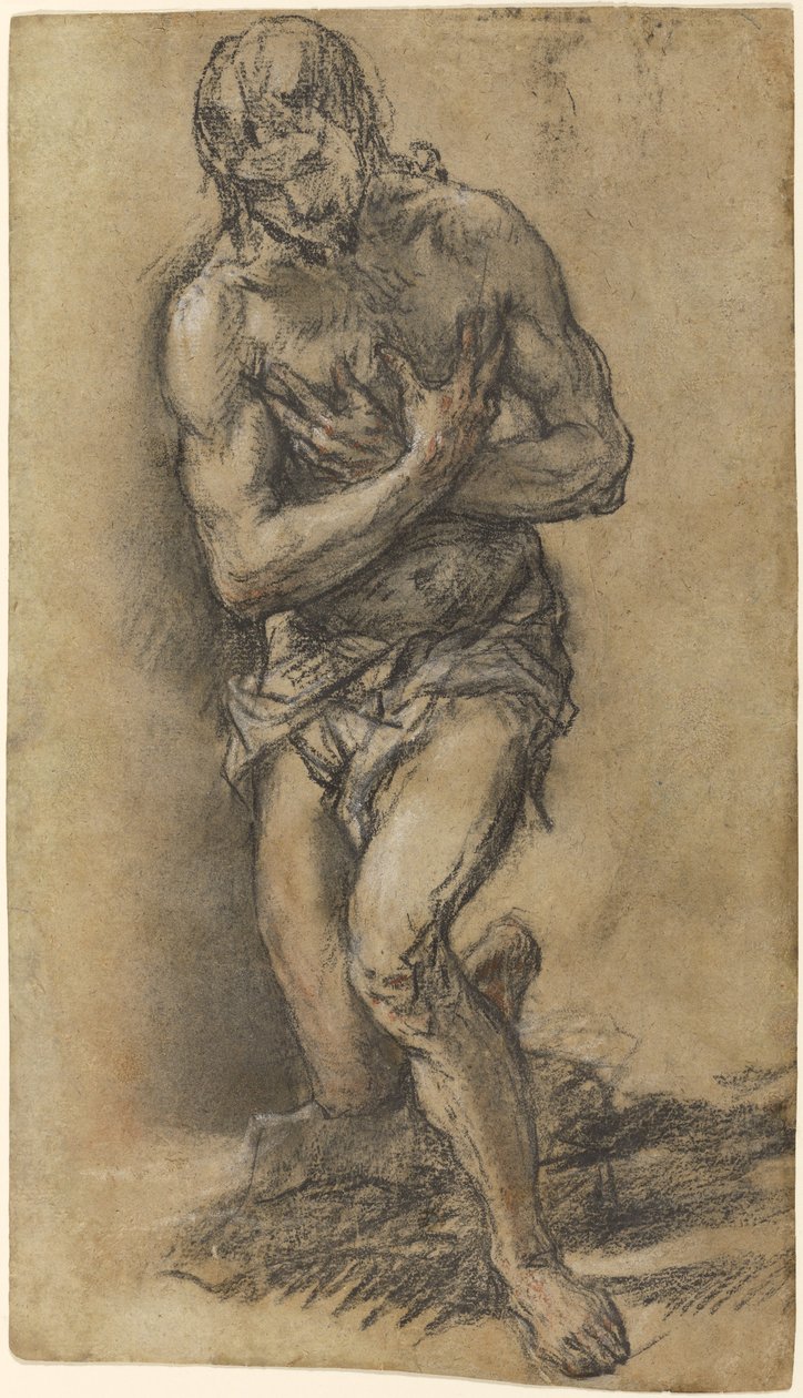 Cristo battezzato da Juan Carreño de Miranda