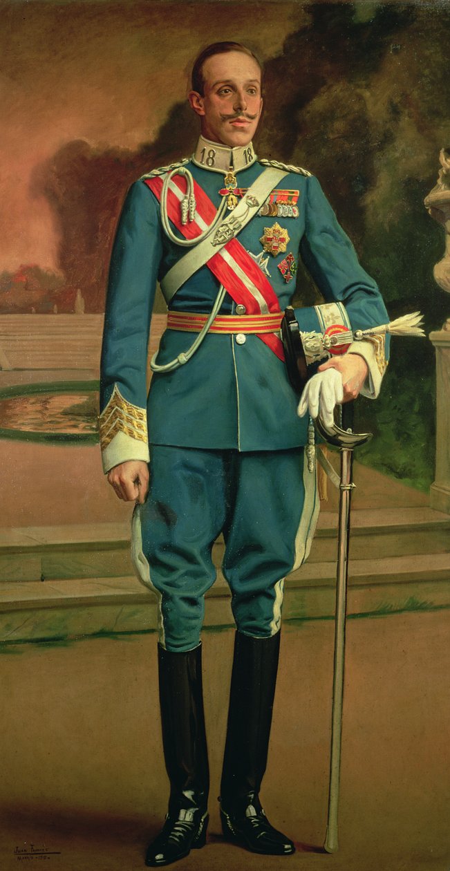 Re Alfonso XIII da Juan Frances y Mexia