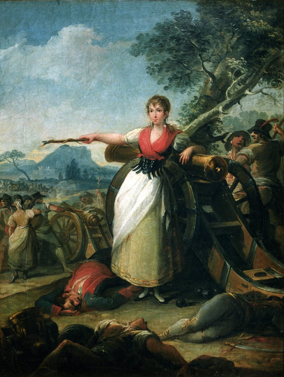 Spagnolo: Agustina de Aragón Agustina de Aragón da Juan Gálvez