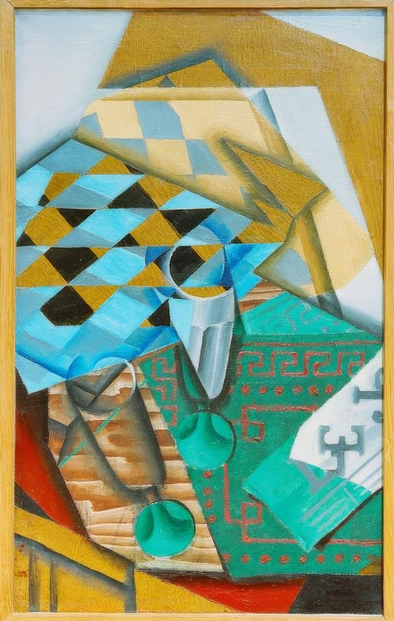 La scacchiera da Juan Gris