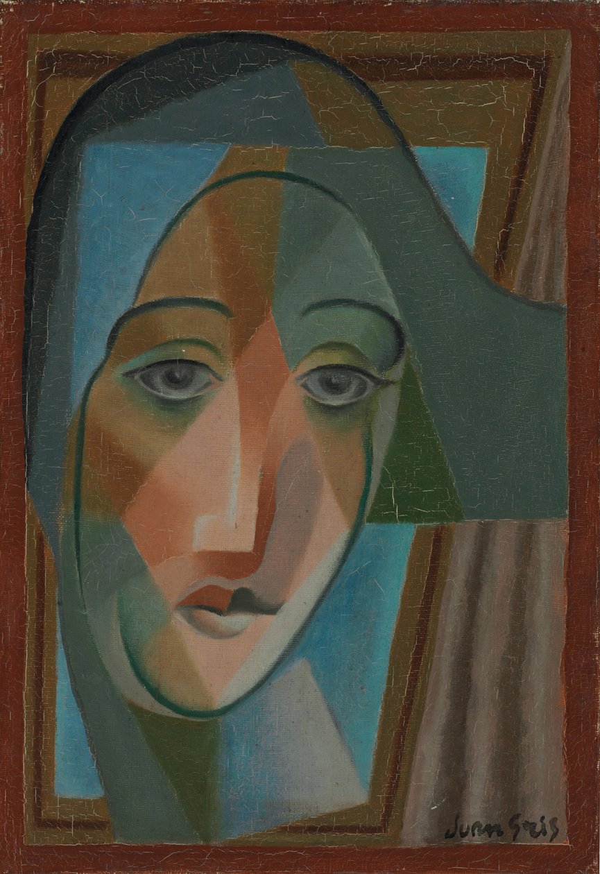 Testa di un Arlecchino, 1924 da Juan Gris