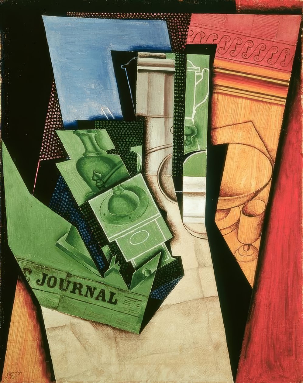J.Gris, La colazione, 1915 da Juan Gris