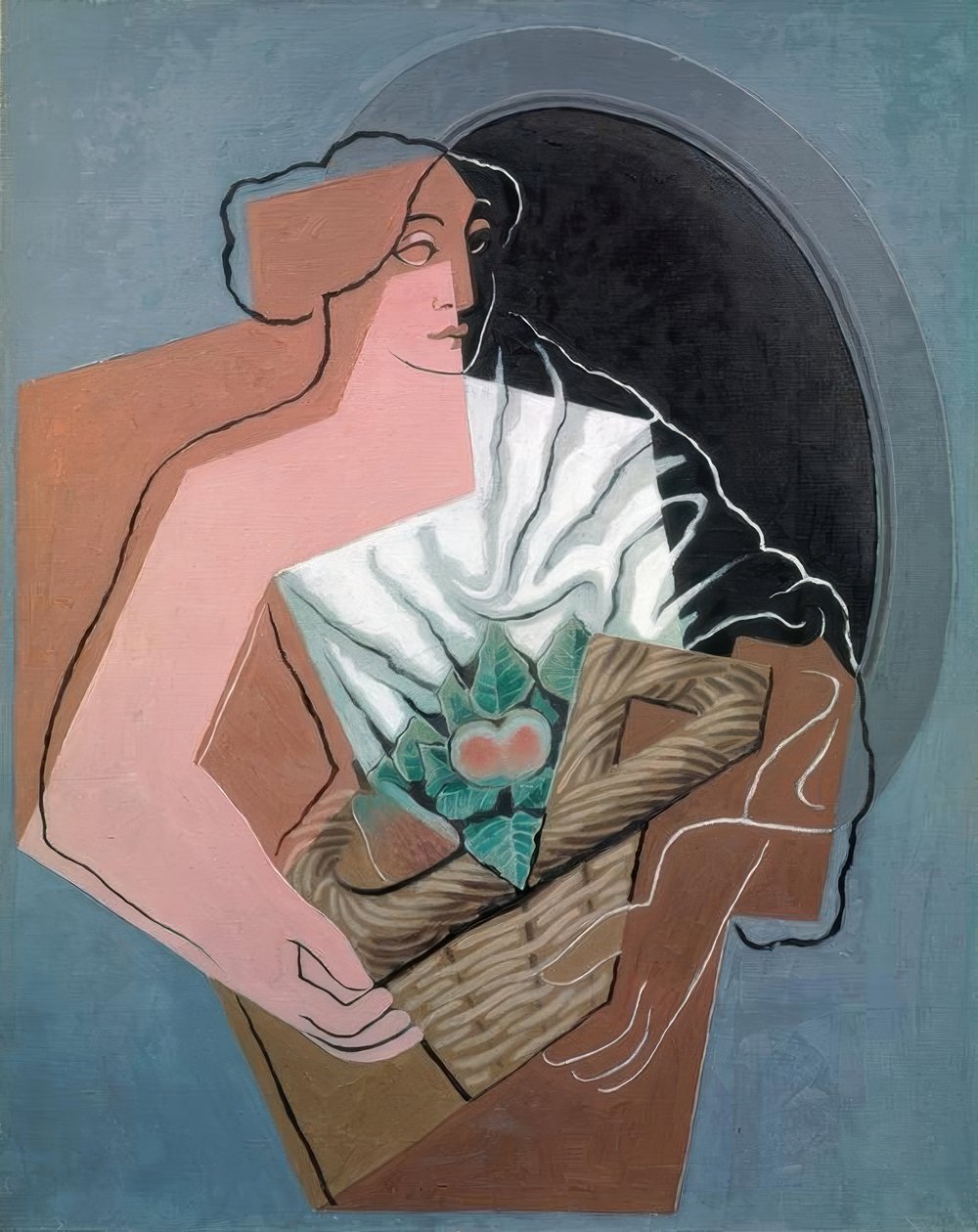 La donna con il cesto da Juan Gris