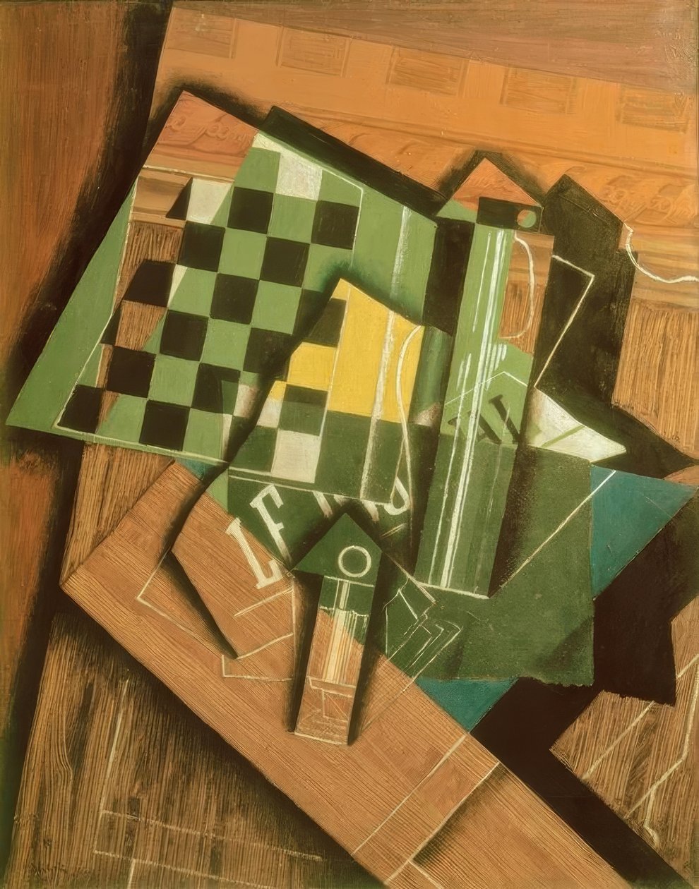 La scacchiera da Juan Gris