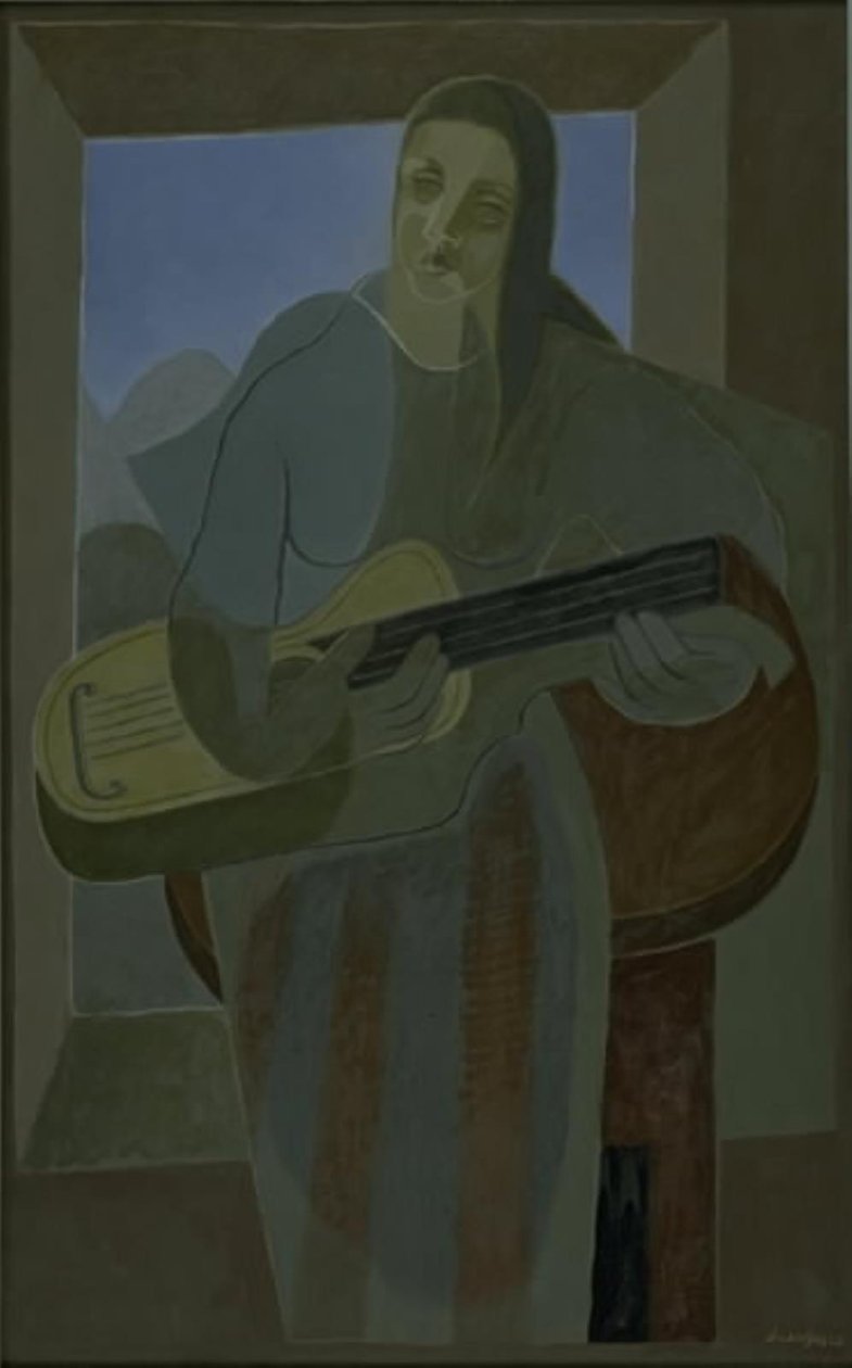 La suonatrice di chitarra da Juan Gris