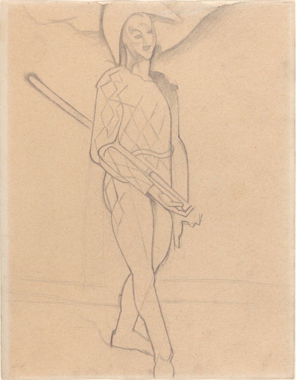 Arlecchino da Juan Gris after Paul Cézanne