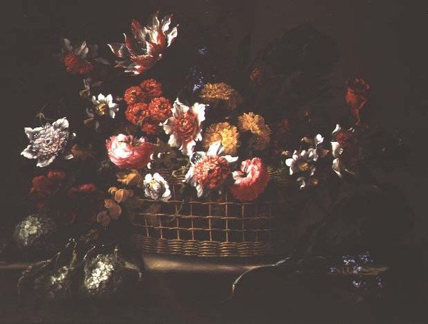 Cesto di fiori, 1665 da Juan de Arellano