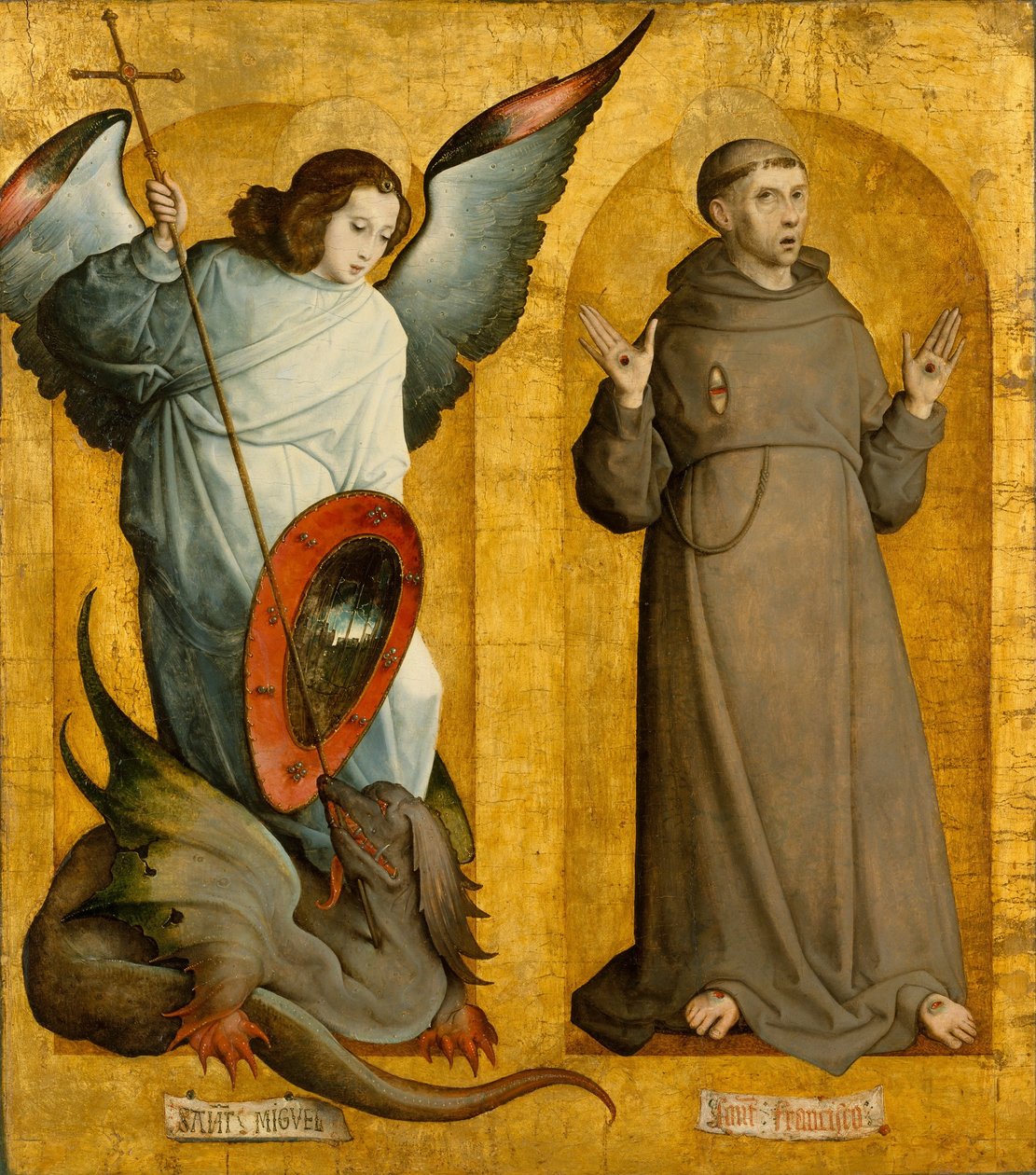 San Michele Arcangelo e San Francesco da Juan de Flandes