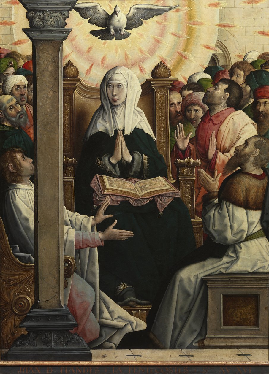 Pentecoste da Juan de Flandes