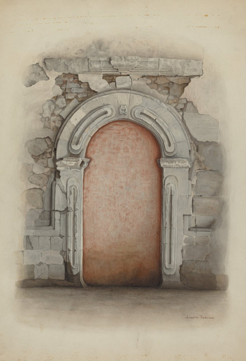 Porta, pietra, 1939 da Juanita Donahoo