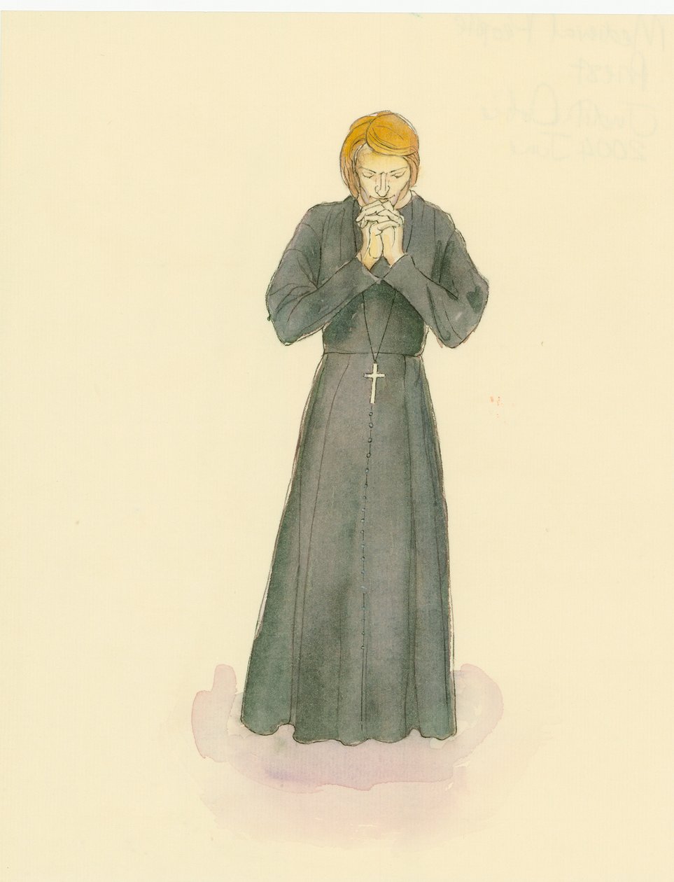 Un prete medievale da Judith Dobie