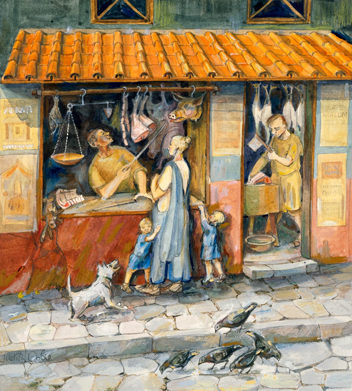In macelleria da Judith Dobie