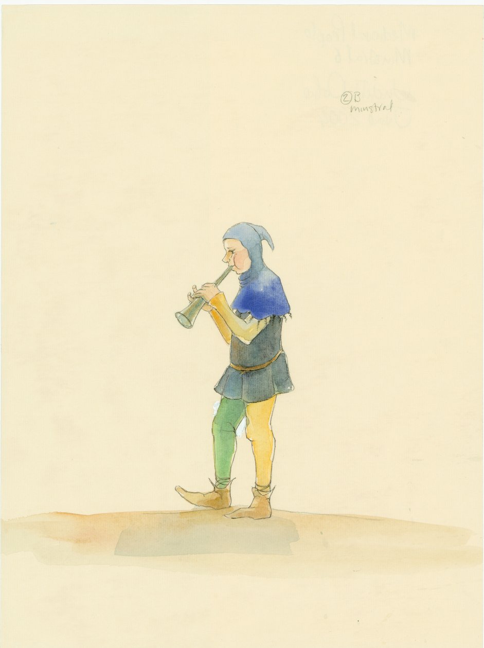 Menestrello medievale da Judith Dobie