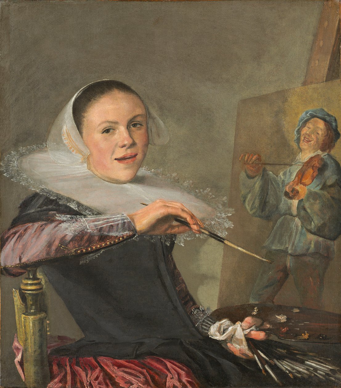 Autoritratto, c. 1630 da Judith Leyster