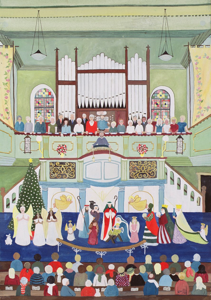 Cappella metodista di Mousehole, Cornovaglia da Judy Joel