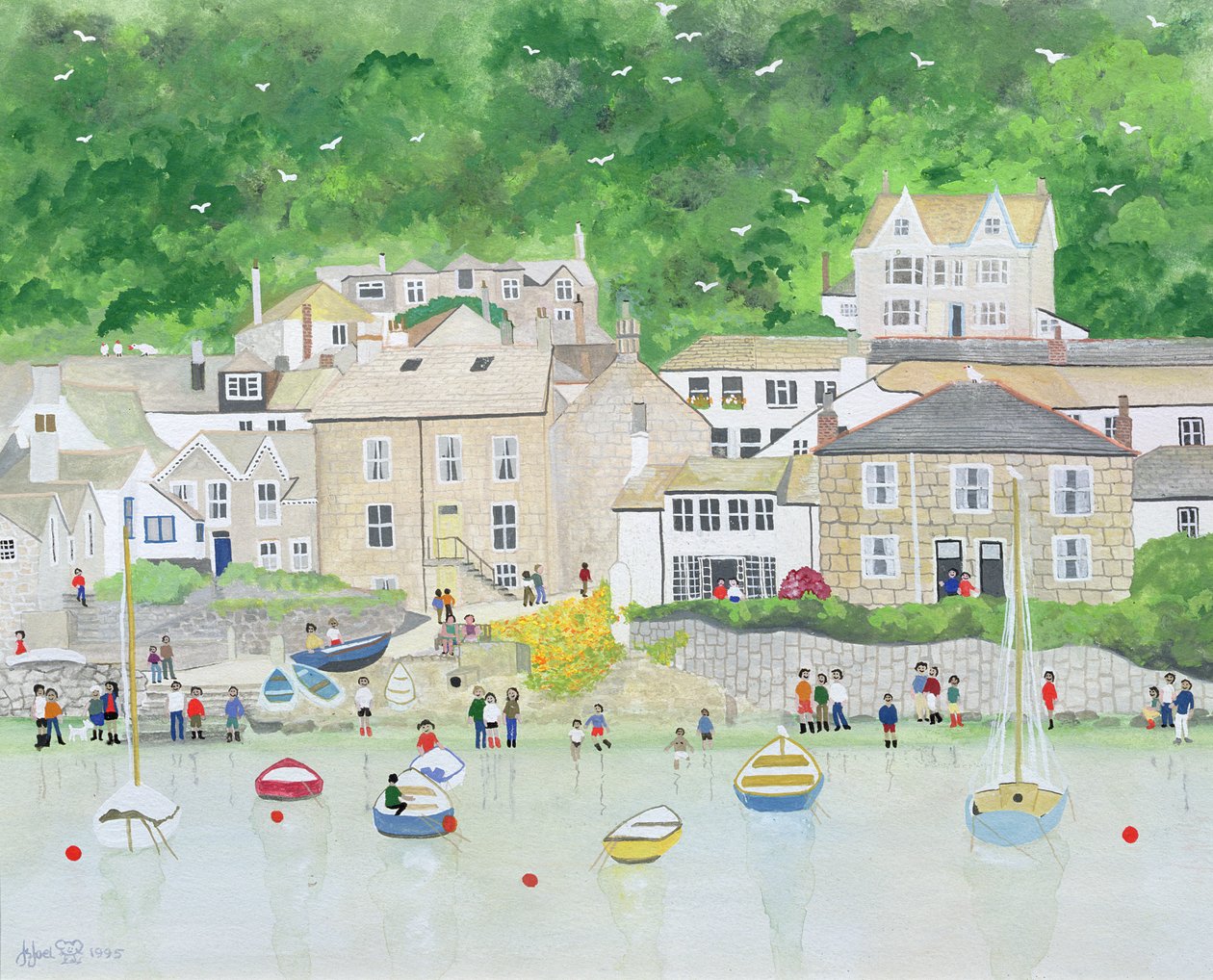 Tranquillo Mousehole, 1995 da Judy Joel