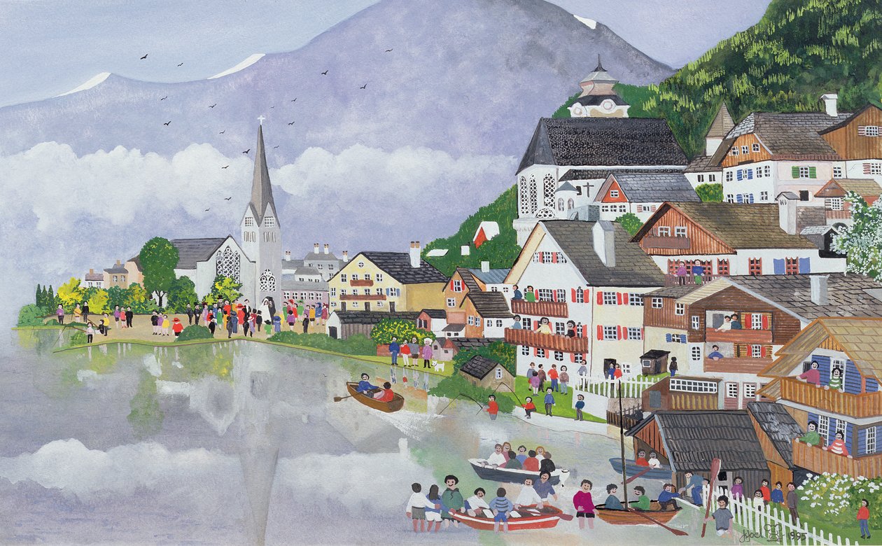 Hallstadt, Austria, 1995 da Judy Joel