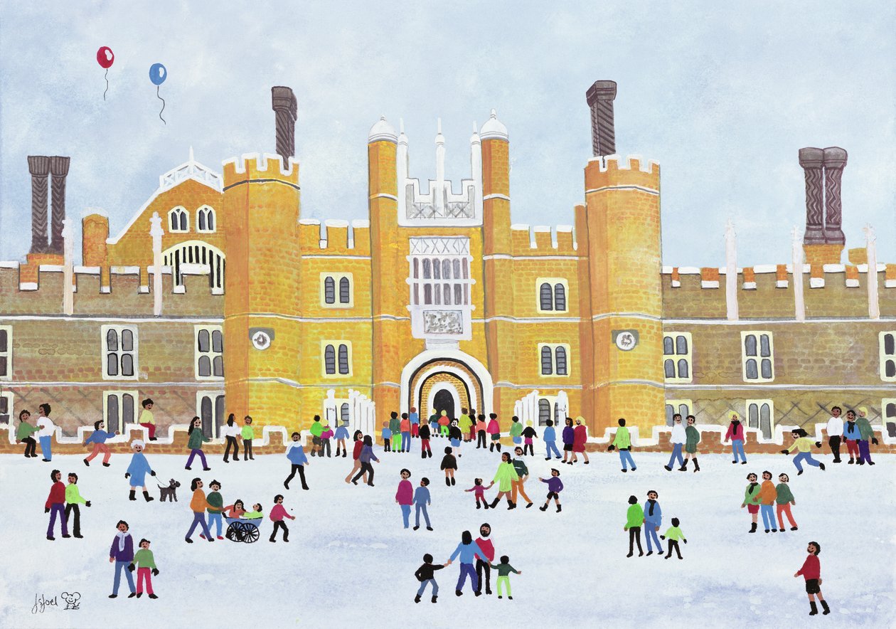 Facciata di Hampton Court, 1991 da Judy Joel