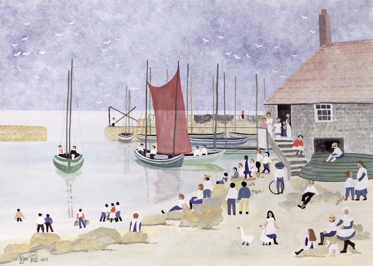 Vecchio Mousehole, 1993 da Judy Joel