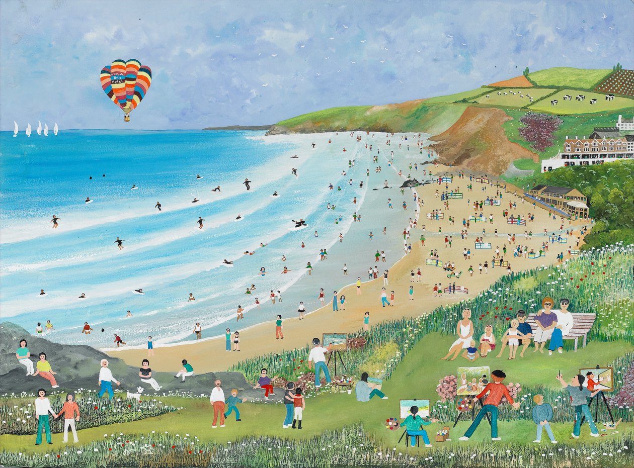 Watergate Bay, Cornovaglia da Judy Joel