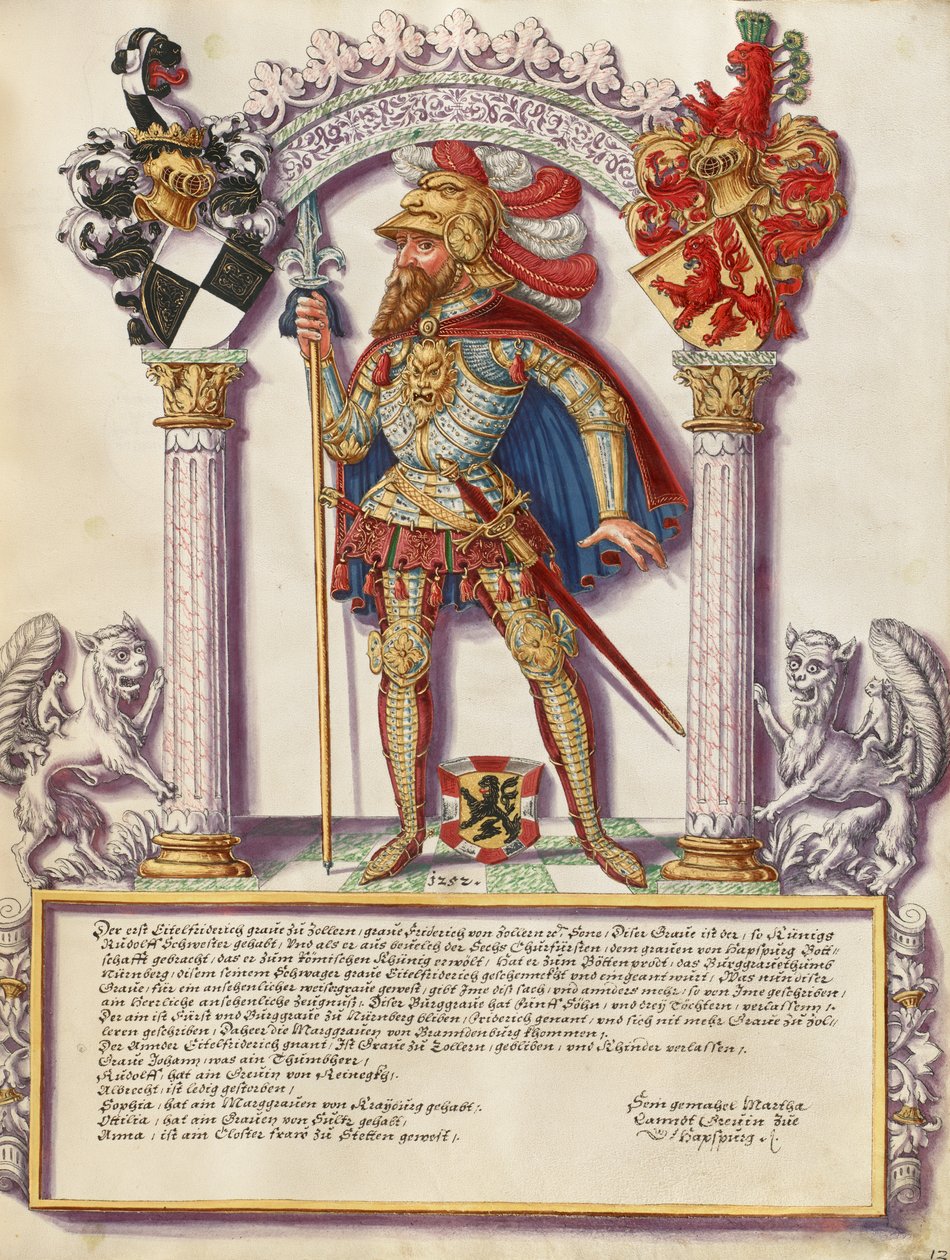 Eitelfriedrich I Hohenzollern da Jörg Ziegler