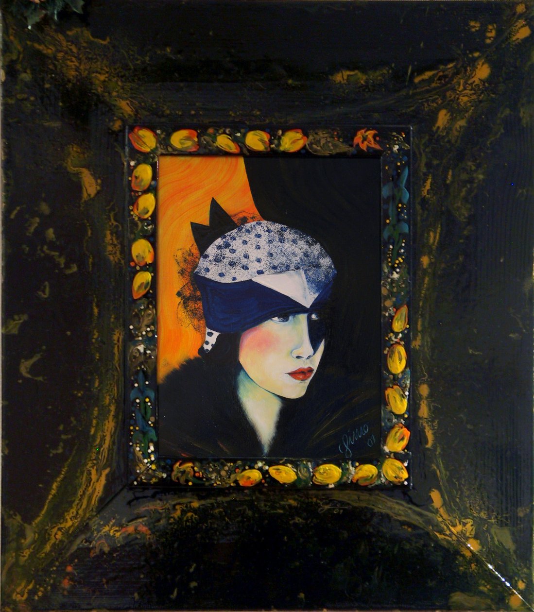 Belle Epoque III -Dama con cappello di seta- da JuleSimo