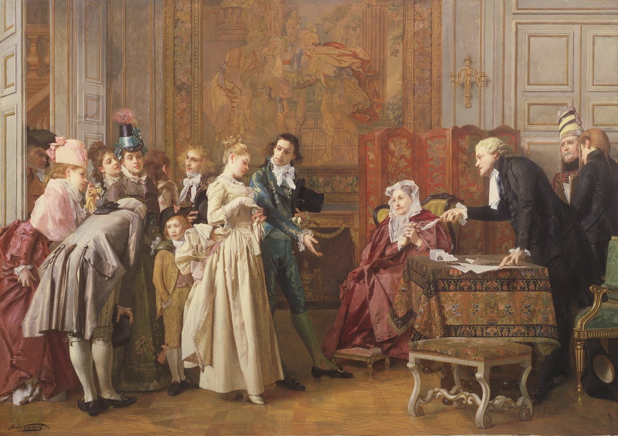 Il matrimonio da Jules Adolphe Goupil