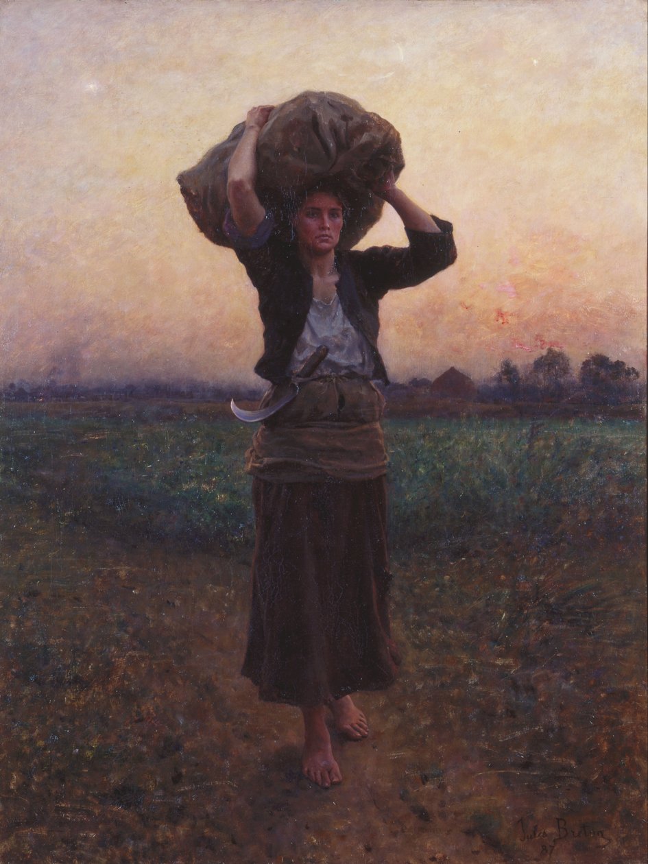 Stella del pastore da Jules Breton