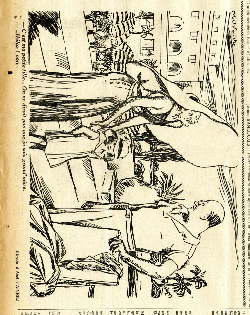 Candido, Satirico in N & B da Jules Abel Faivre