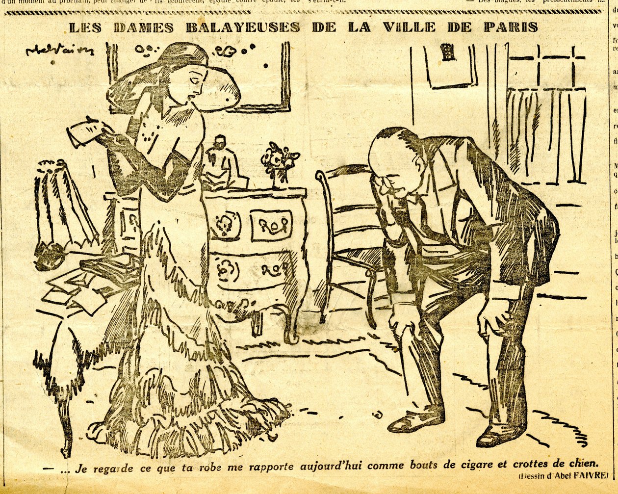 Candido, Satirico in N & B da Jules Abel Faivre