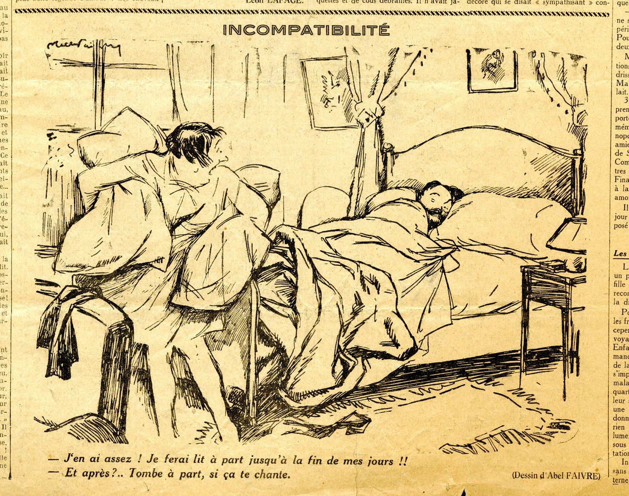 Candido, Satirico in N & B da Jules Abel Faivre