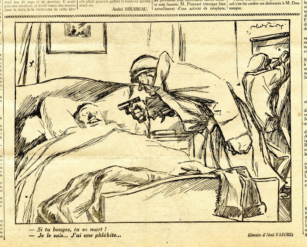 Candido, Satirico in N & B da Jules Abel Faivre