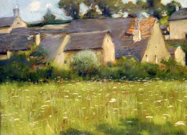 Paesaggio en plein air da Jules Alexis Muenier