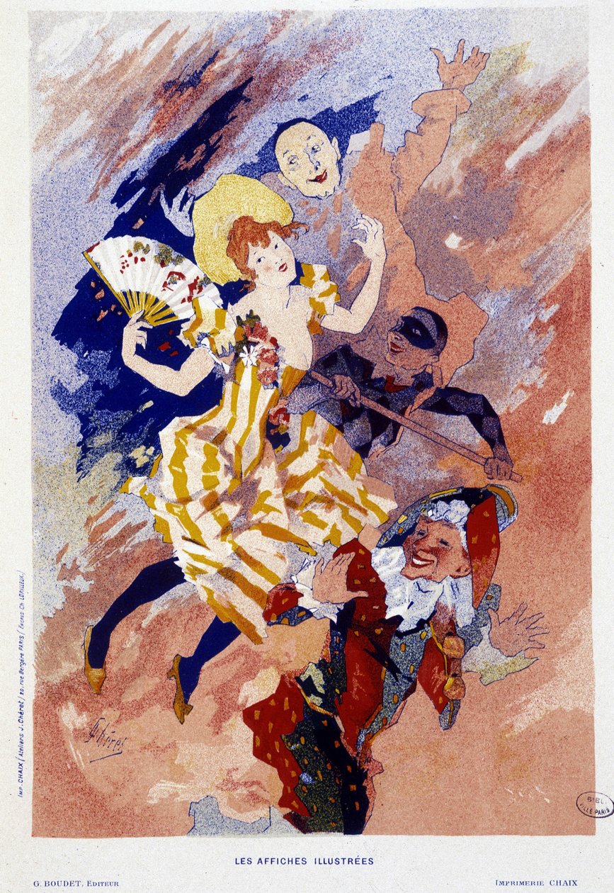 Carnevale - di Jules Chéret, circa 1890 da Jules Cheret