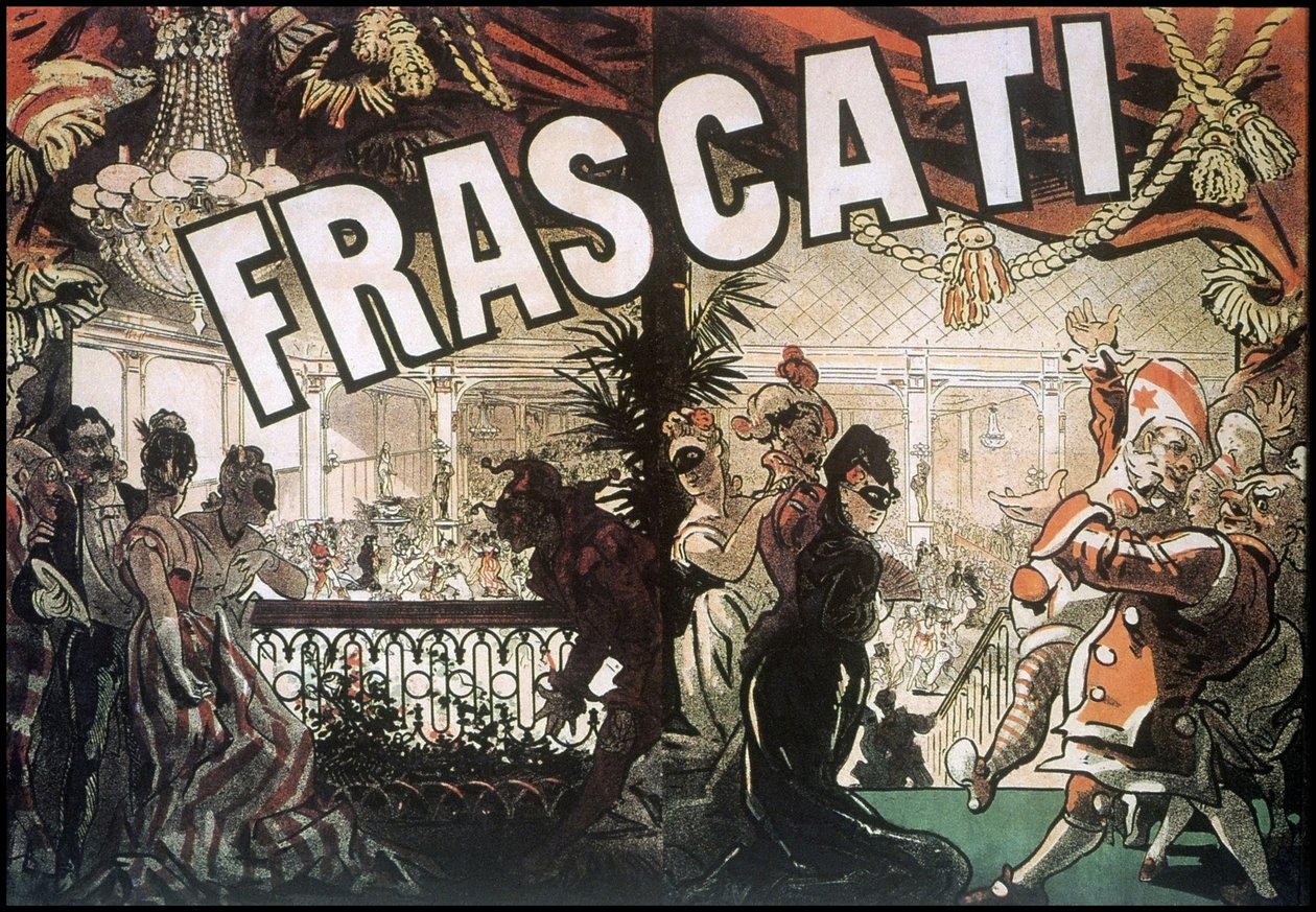 Poster di Frascati da Jules Cheret