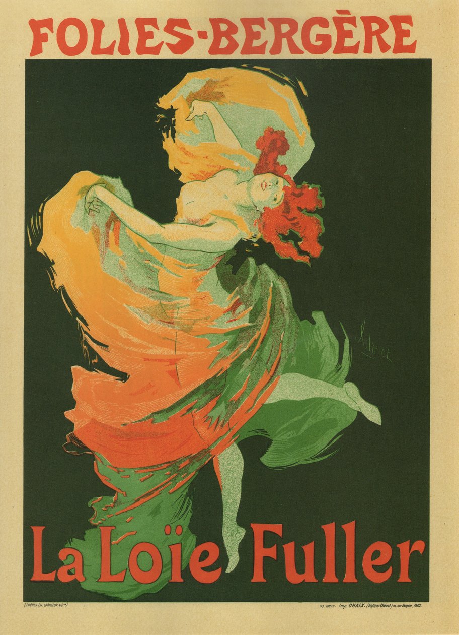 La Loie Fuller da Jules Cheret