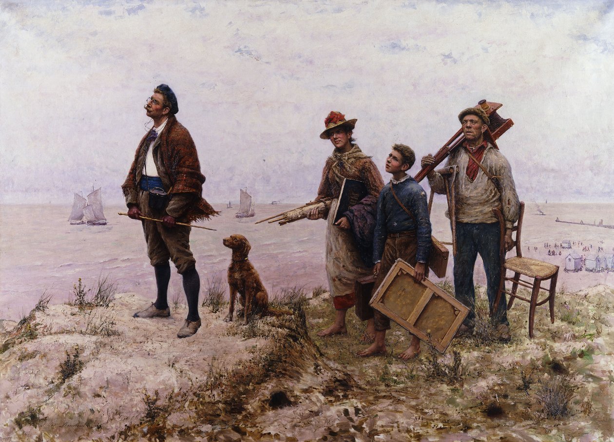 Un pittore dilettante da Jules Denneulin