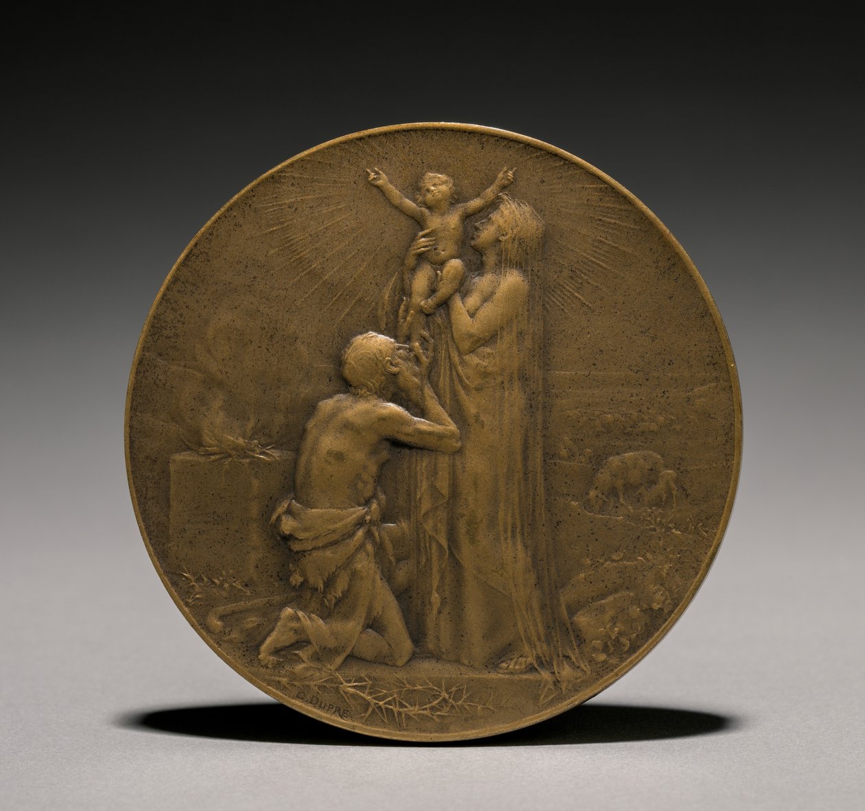 Medaglia, 1800 da Jules Dupré