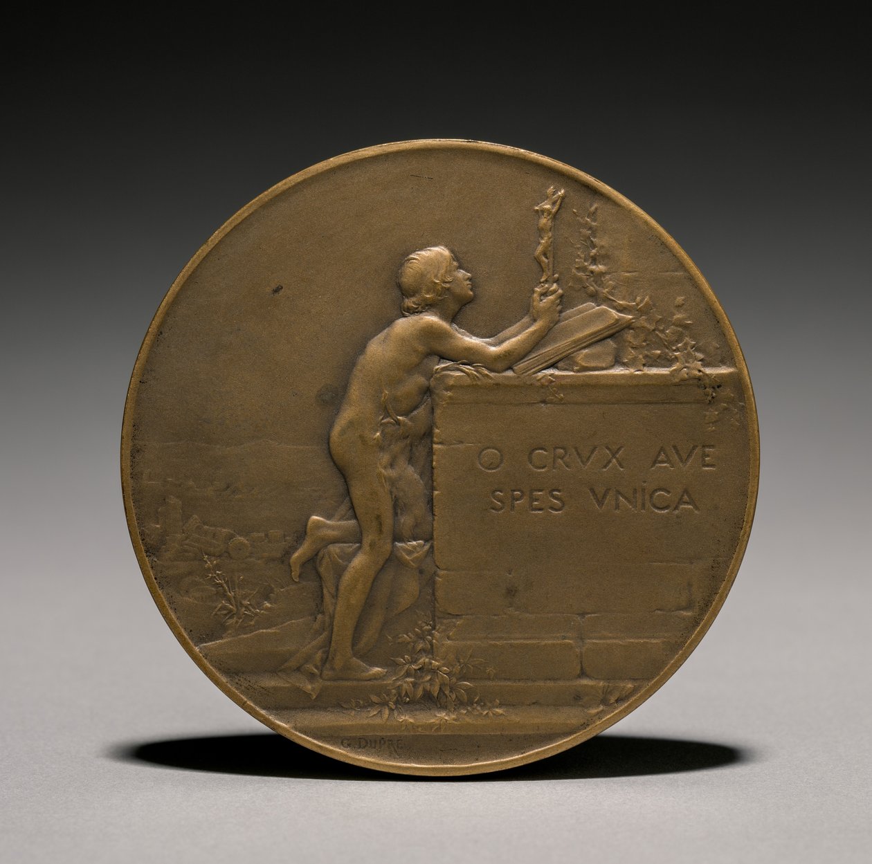 Medaglia, retro da Jules Dupré