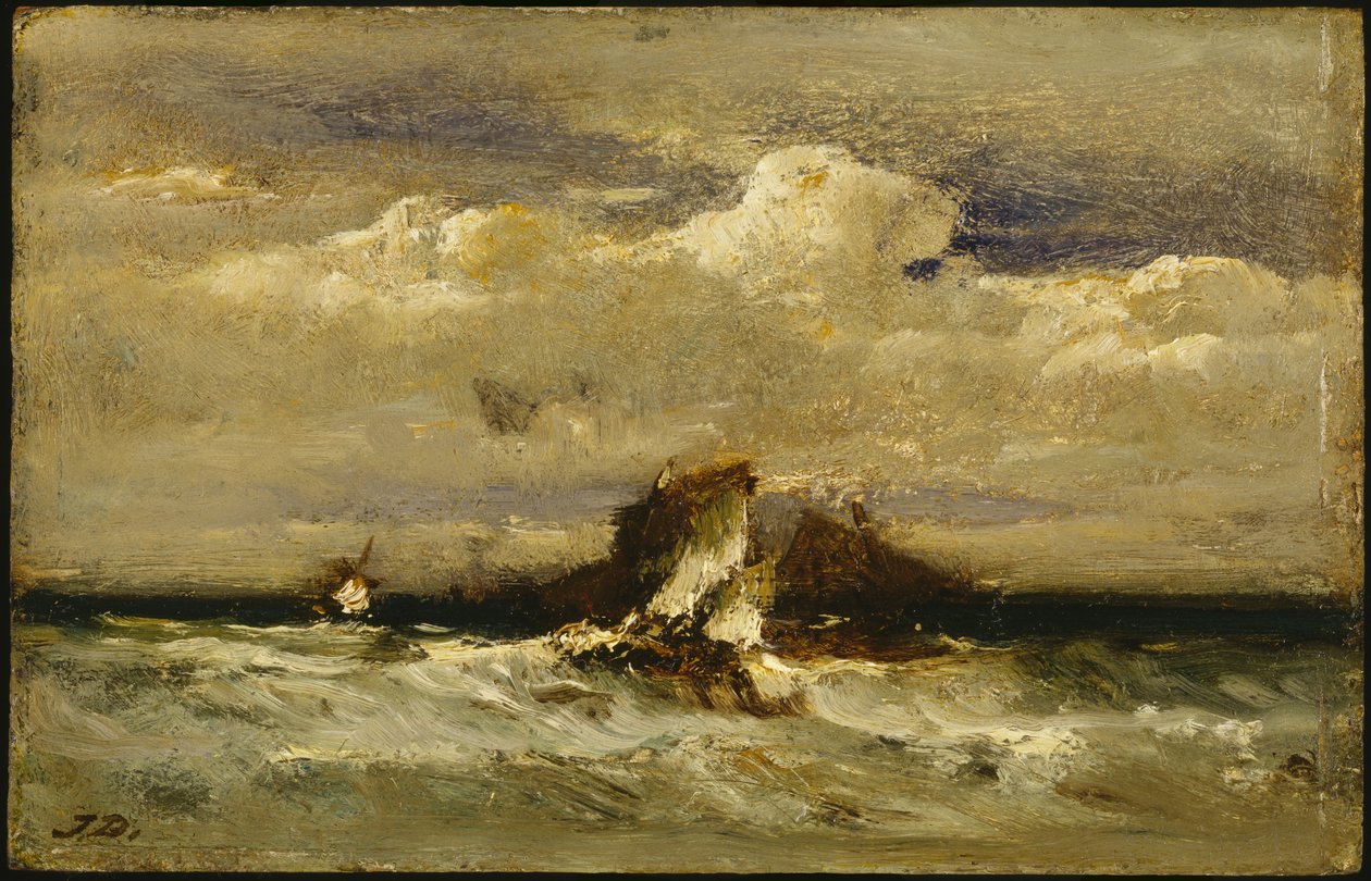 Marina, c.1868-81 da Jules Dupré
