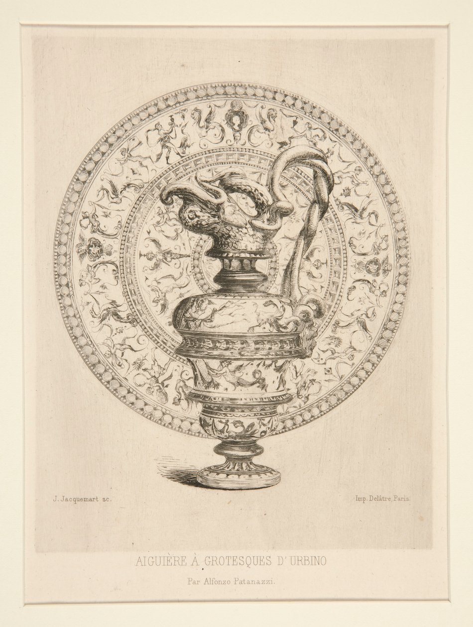 Aiguiere a Grotesques d da Jules Ferdinand Jacquemart