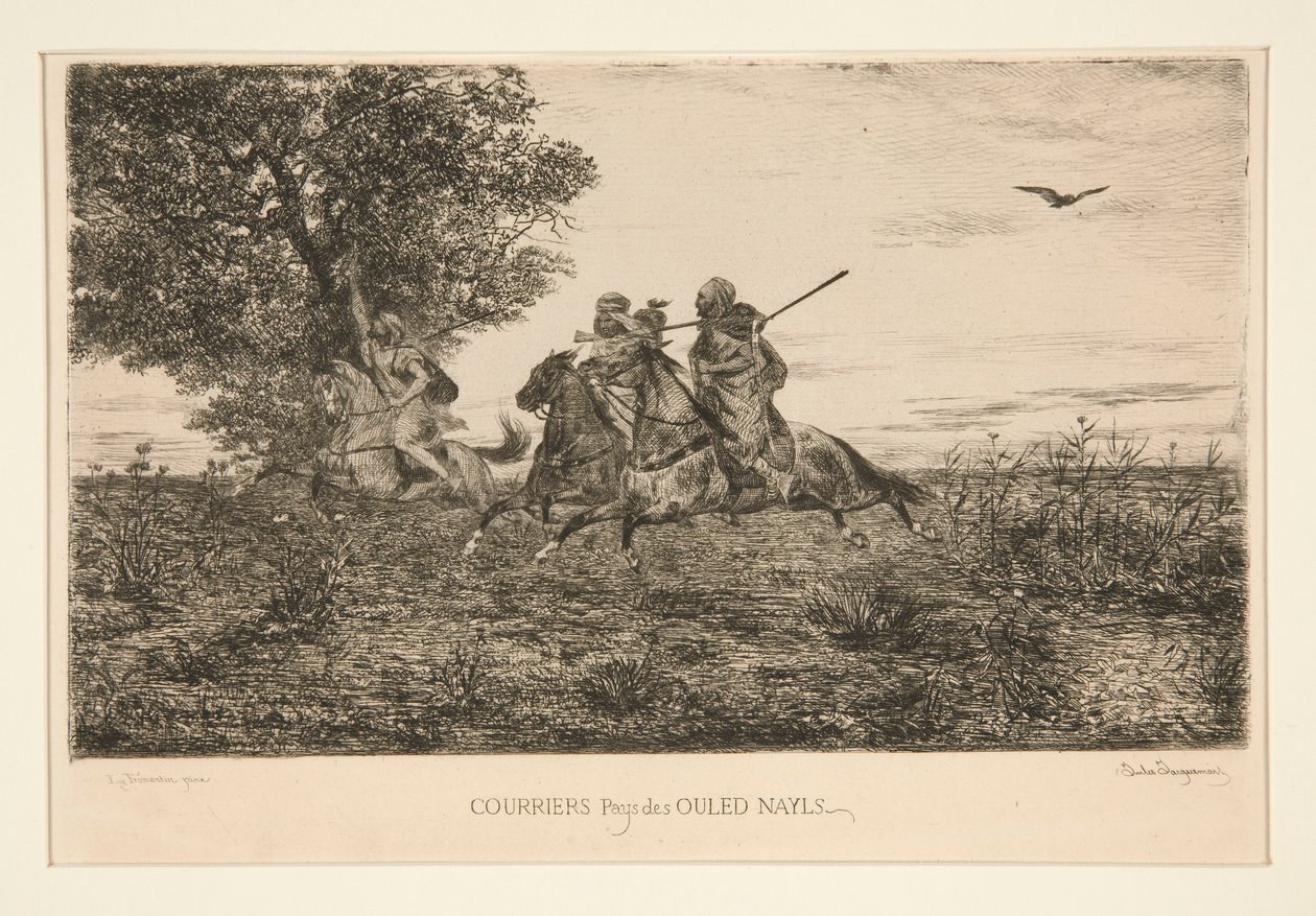 Corrieri del Paese degli Ouled Nayles da Jules Ferdinand Jacquemart
