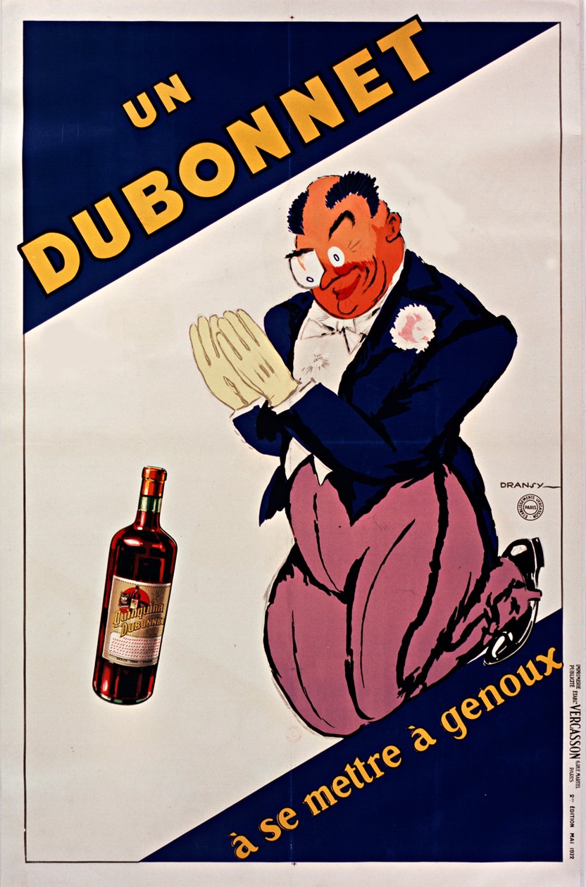 Un Dubonnet da inginocchiarsi, 1932 da Jules Isnard Dransy